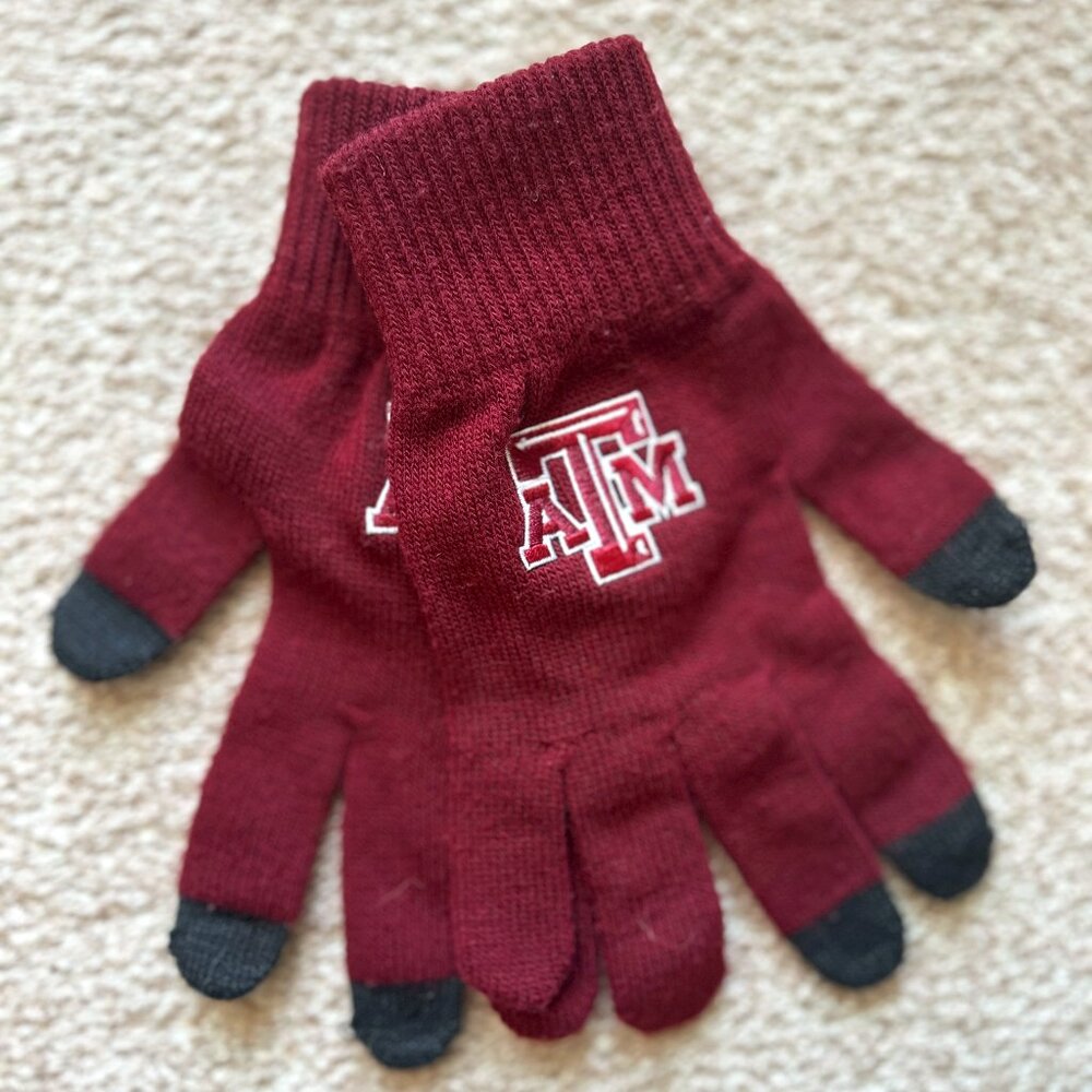 Texas A&M Mittens – Maroon – Small
